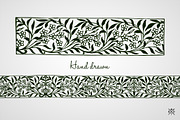 5 Decorative Borders, a Pattern Graphic by Basari Design (Thumbnail 2 of 3)