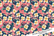Retro Hawaiian Print Digital Paper, a Pattern Graphic by Chromolume Studio (Thumbnail 15 of 28)