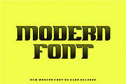 Black Generic Font, a Serif Font by alon kelakon (Thumbnail 2 of 4)