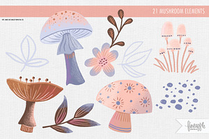 MUSHROOM CLIP ART