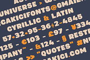 Pumpking Friendly Typeface, a Sans Serif Font by alpercakici (Thumbnail 8 of 17)