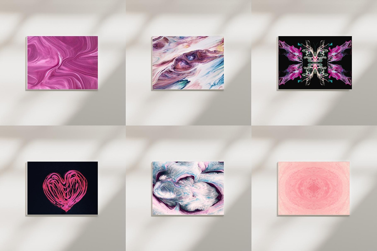 Photo Bundle of Abstract Paintings, a Wallpaper Photo by Susan Wilkinson (Photo 12 of 14)
