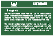 One Thousand font, a Font by weknow (Thumbnail 8 of 9)