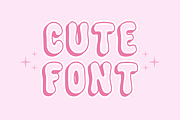 Outline Bounce - Bubble Font Type, a Font by KiddoGlyphs Studio (Thumbnail 3 of 3)