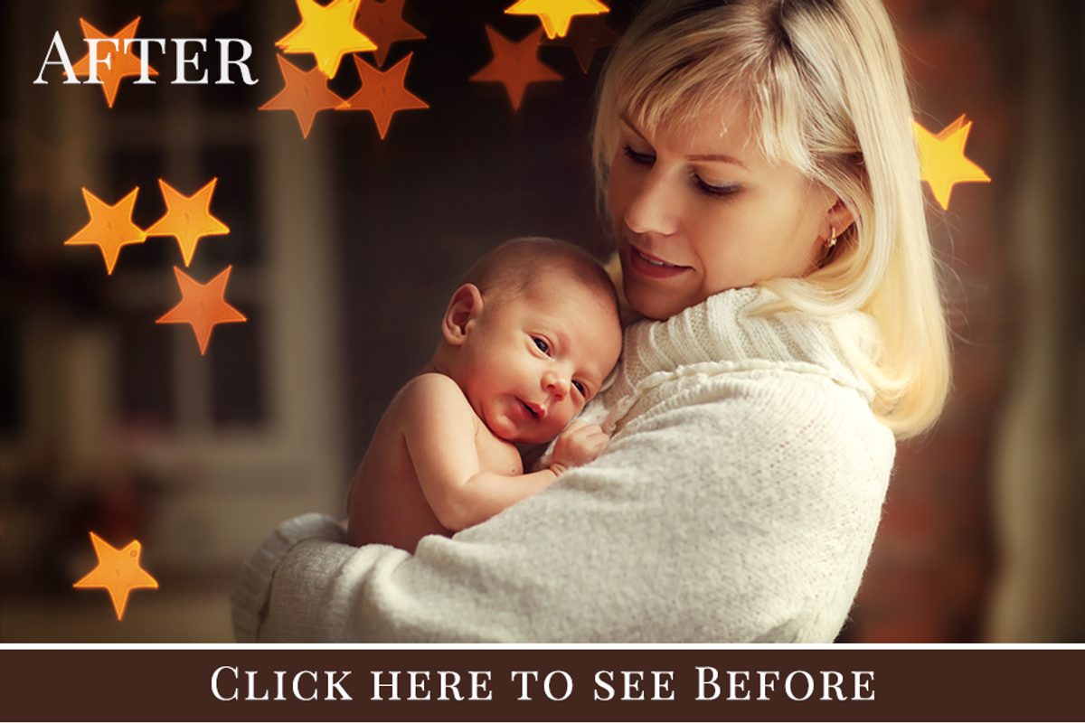 Gold Stars Bokeh Photo Overlays, a Layer Style Add-On by BrownLeopard (Photo 4 of 9)