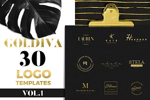 GOLDIVA Logo Pack Vol.1