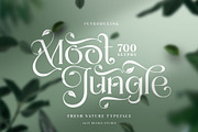The Moot Jungle Nature Typeface, a Serif Font by alit design (Thumbnail 1 of 15)