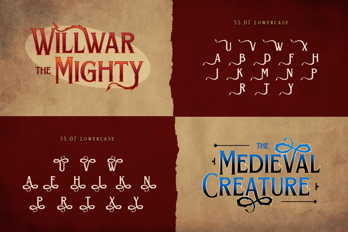Seraphon, a Serif Font by Burntilldead (Photo 6 of 13)
