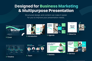 Brandly - Business Marketing PPT