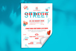 Street Food Festival Flyer