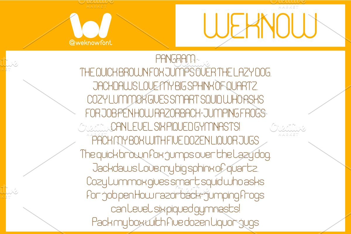 Humanized Machine font, a Font by weknow (Photo 6 of 8)