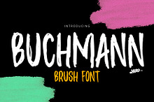 Buchmann - Brush Font