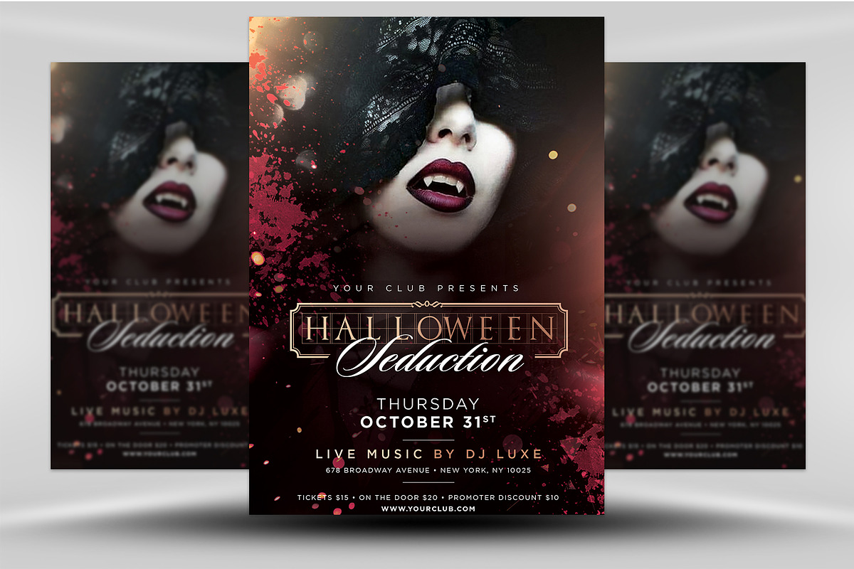 Halloween Flyer, a Flyer Template by MadridNYC (Photo 1 of 3)