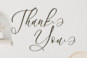 Boutiquen Serahpine Calligraphy Font, a Script Font by Letterena Studios Script (Thumbnail 15 of 15)