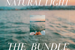 15 Natural LR Presets, Video Filters, a Preset Add-On by TheWayfarerShoppe