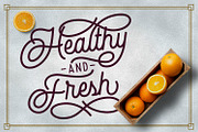 Burline Typeface, a Script Font by Secondivison Supply (Thumbnail 3 of 6)