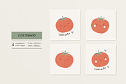 Cute tomato, a Pattern Graphic by Olena Kuznietsova (Thumbnail 3 of 10)