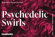 Psychedelic Swirls Textures, a Texture Graphic by RoxanaMihis (Thumbnail 1 of 7)