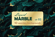 Liquid MARBLE backgrounds, set 02, a Background Graphic by Slanapotam (Thumbnail 1 of 2)