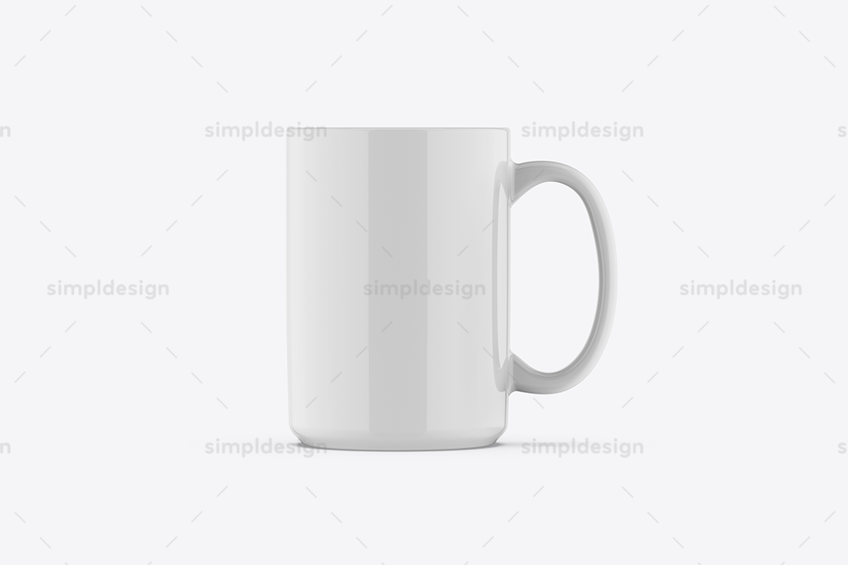 Large Mug Mockup, a Cups & Container Mockup by SimplDesign (Photo 2 of 5)