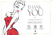 Beach Nautical Pinup Girls Clipart, a Person Illustration by KaramfilaS (Thumbnail 7 of 8)