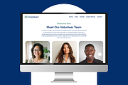 Non-Profit Wix Studio Template, a Wix Template by Collette Collabs (Thumbnail 5 of 6)