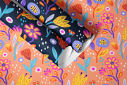 Floral Burst - Seamless Pattern, a Pattern Graphic by Alona Savchuk (Thumbnail 2 of 12)