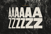Aurochs: letterpress type family, a Sans Serif Font by Polymath (Thumbnail 11 of 12)