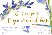 BUNDLE BLUE Florals -85%, an Illustration by watercolorwild.graphics (Thumbnail 9 of 11)