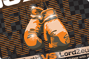 Boxing Final Match Sport Event Flyer, a Flyer Template by regalDRAW (Thumbnail 1 of 4)