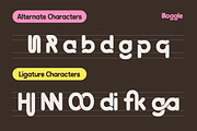 Noggle Cute Playful Rounded Font, a Sans Serif Font by Rasio Studio (Thumbnail 5 of 9)