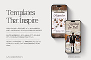 Autumn Vibes Instagram Templates, a Social Media Template by ZenSocialDesigns (Thumbnail 7 of 9)