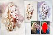 Quick Aquarelle Photoshop Action, an Action Add-On by GorynArt (Thumbnail 8 of 18)