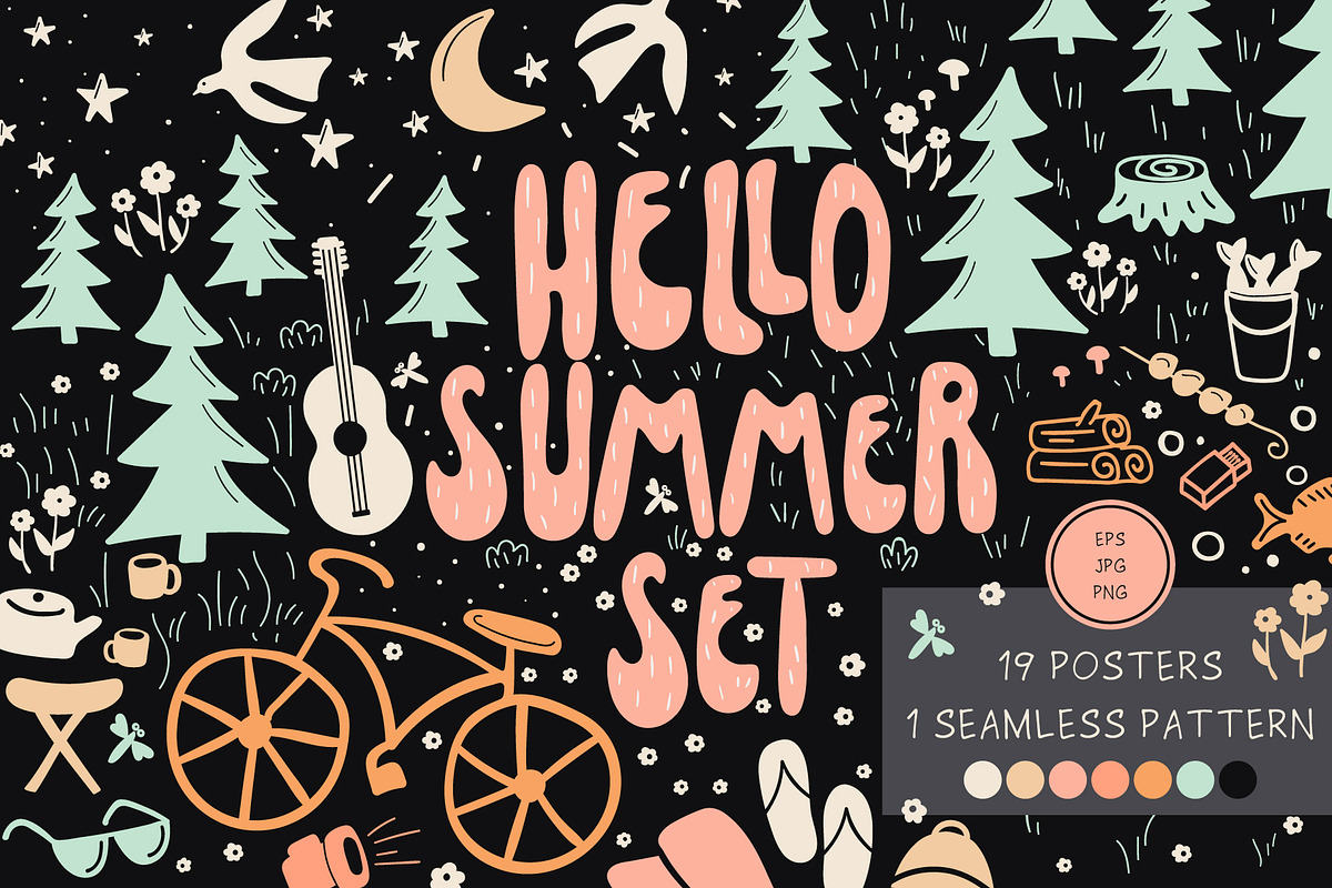 Hello Summer Collection, an Object Graphic by Zim Varezhkin (Photo 1 of 7)