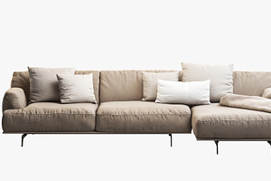 Tribeca Sofa 2 3d Model