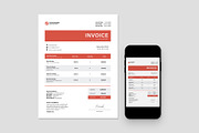 Bold Invoice Template, a Flyer Template by BrandPacks (Thumbnail 3 of 4)