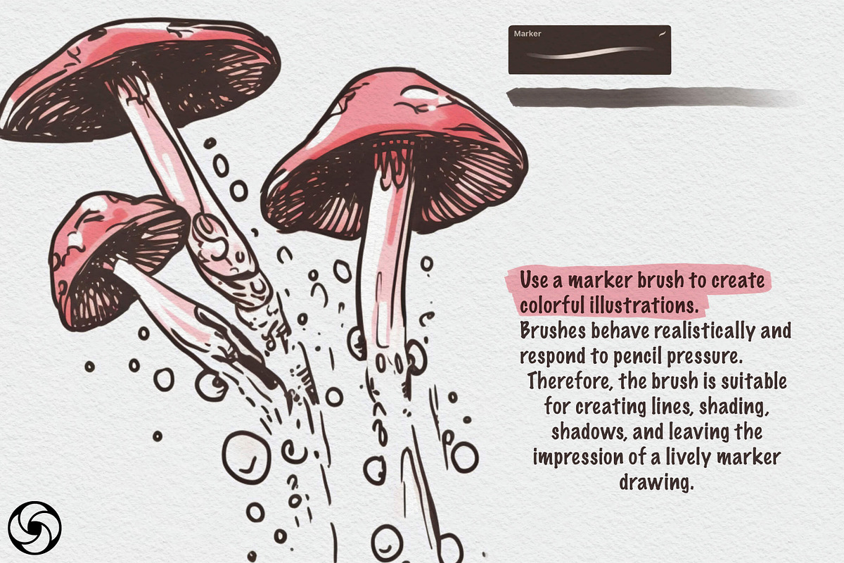 Fantastic Draw Box For Procreate, a Brush Add-On by Easy Procreate (Photo 8 of 10)