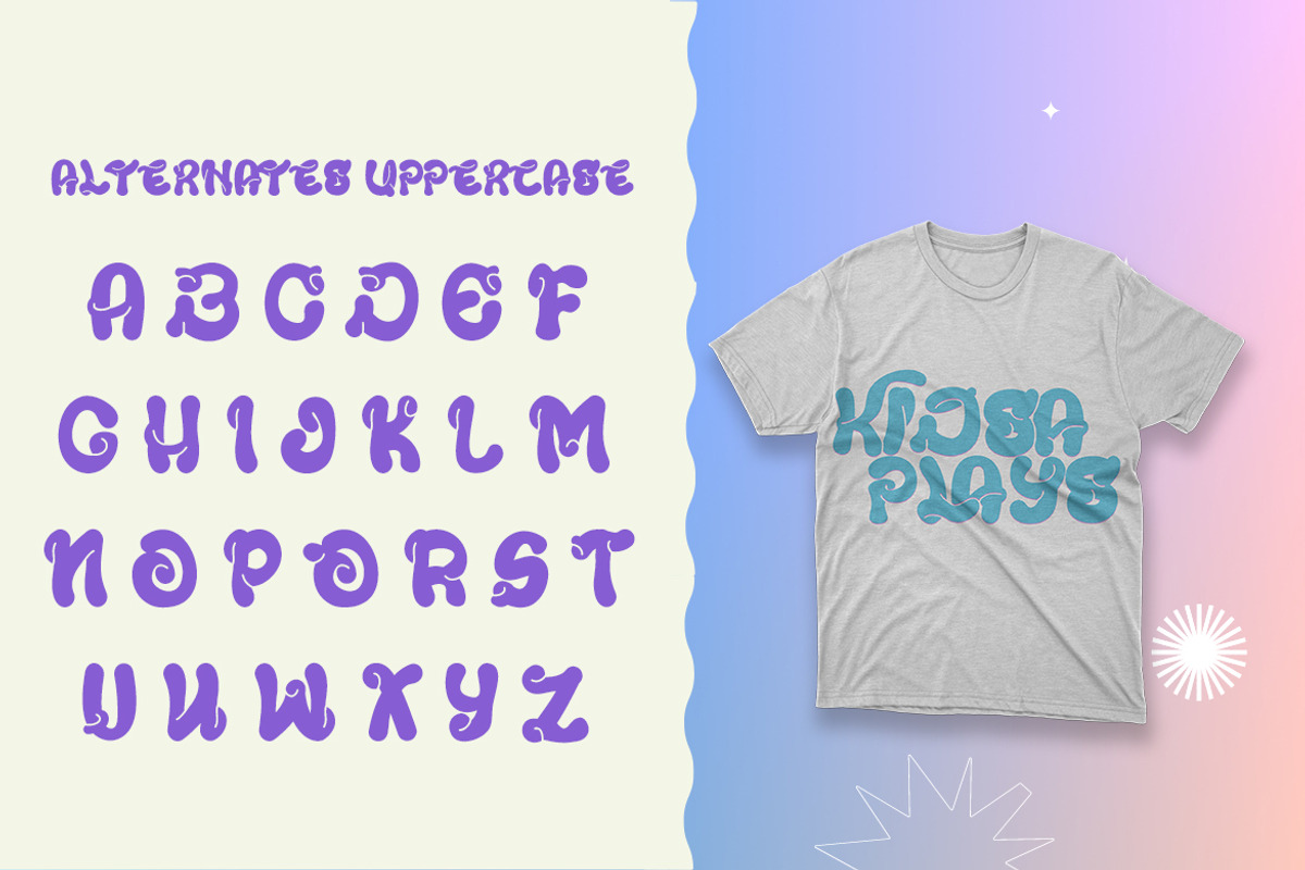 Kidsa Plays - Loop Vintage Font, a Handwritten Font by Dhabee (Photo 5 of 16)