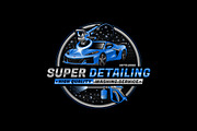 Car Detailing Logo, Car Wash Logo, a Branding & Logo Template by Nahid Hasan Nilim (Thumbnail 2 of 3)