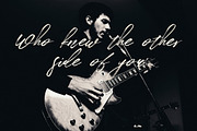 Rapstar Brush & SVG Font, a Script Font by Cruzine (Thumbnail 12 of 13)