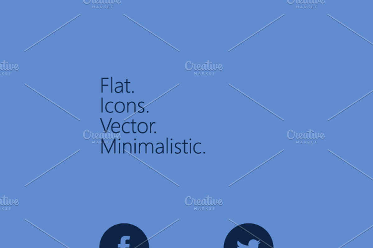 Flat. Icons. Vector. Minimalistic., an Icon by Rob Designs (Photo 5 of 5)