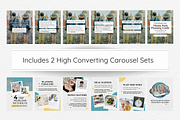 Travel Agent Social Media Templates, a Social Media Template by gooddogcreativeco (Thumbnail 4 of 9)