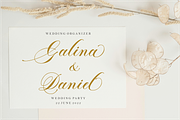 Gathering Script, a Script Font by Raffa Creative (Thumbnail 5 of 6)