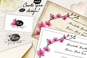 Vector Watercolor Orchid, a Decorative Illustration by Dora Katona (Thumbnail 2 of 4)
