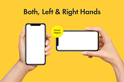 Perfect Hands Mockups, an iPhone Mockup by Likeapples (Thumbnail 2 of 7)