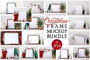 Christmas Frame Bundle 1, a Product Mockup by CatBoneDesign (Thumbnail 1 of 18)