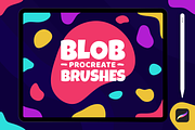 Blob Brushes for Procreate, a Brush Add-On by Punct Supply (Thumbnail 1 of 3)