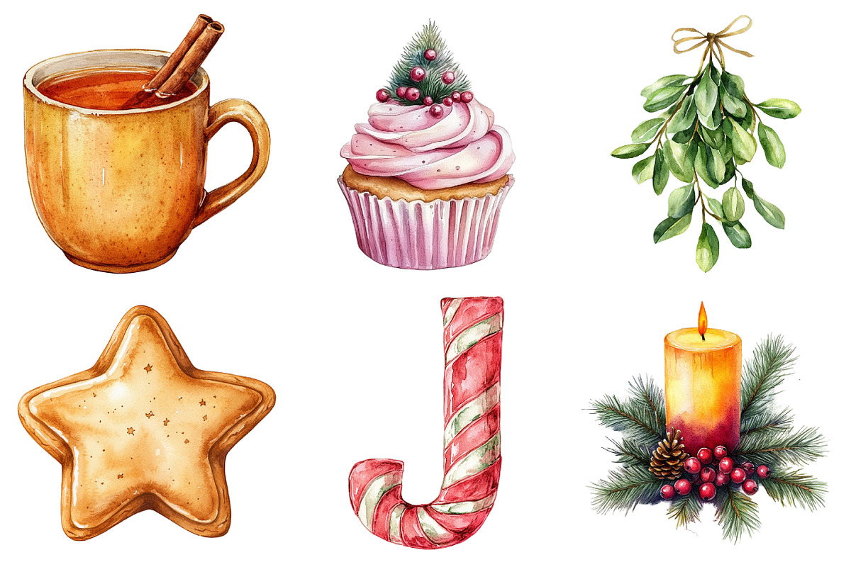 Christmas Clipart, an Illustration by Daily.Designs (Photo 4 of 5)