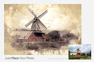 Vintage Art Photoshop Mock-ups