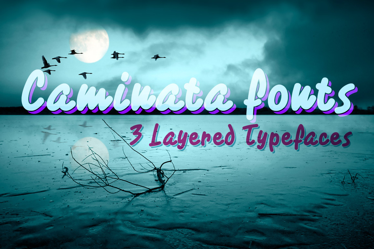Caminata fonts preview 4